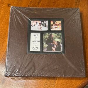 Photo album with 60 self adhesive pages
